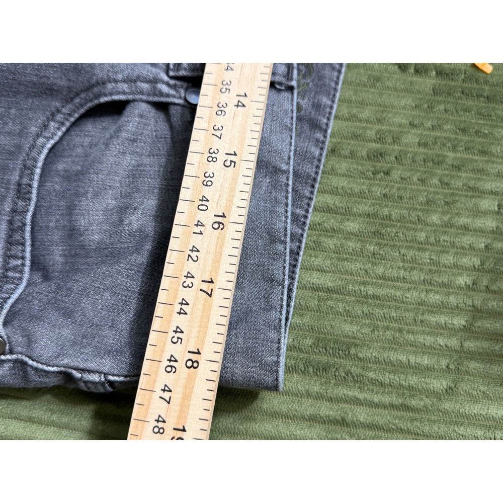 Luxury Vintage Z Zegna Mens Straight Leg Jeans Grey Wash Size 37x33 EE19 - Picture 6 of 12